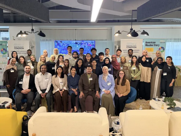 Thirty young Muslim leaders complete a national civic fellowship's immersion week